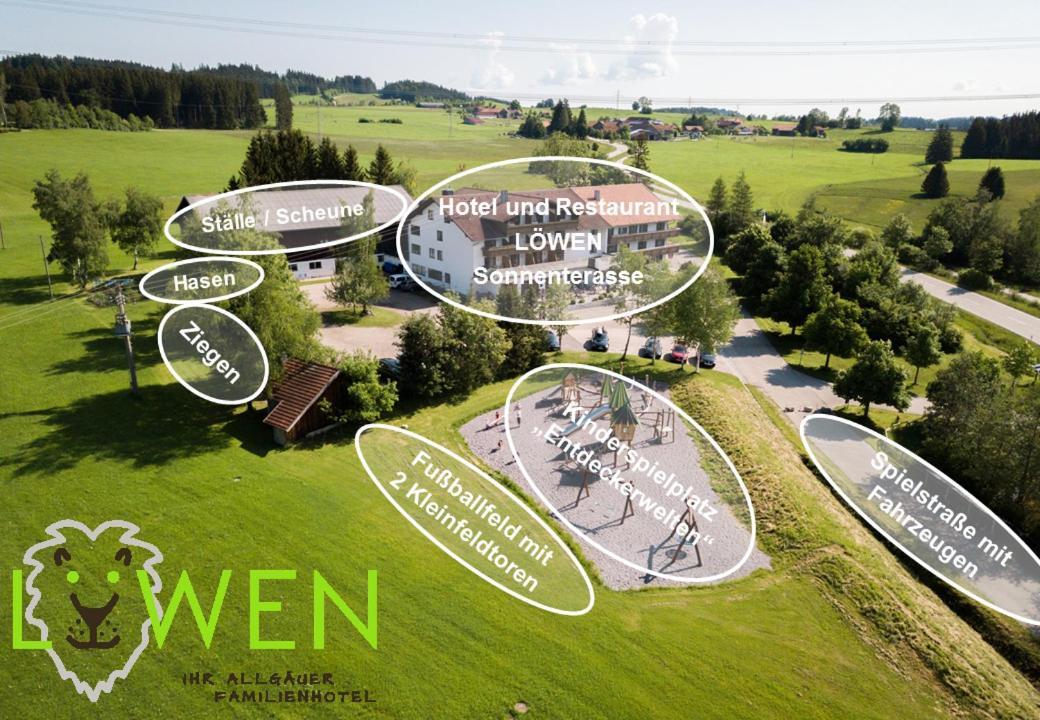 Familienhotel Loewen Nesselwang Eksteriør billede